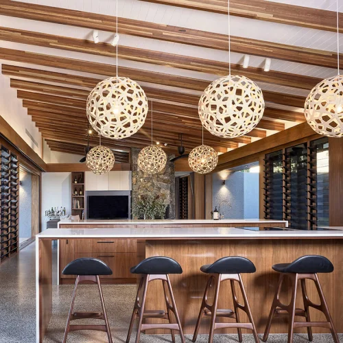 Lampadario Coral David Trubridge